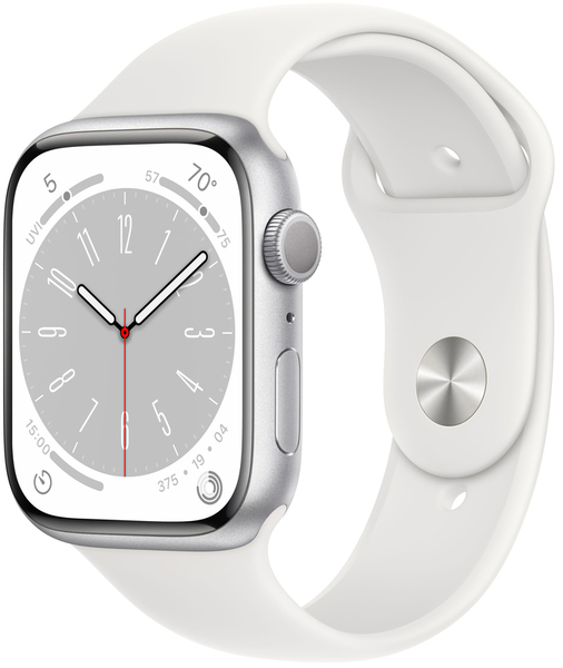 Apple Watch Series 8 45mm Silver Aluminum Case  MP6N3UL/A фото, Соковижималки