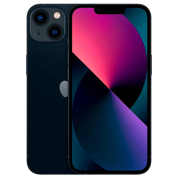 Смартфон Apple iPhone 13 128GB A2633 Midnight (MLPF3HU/A) Apple 1626 фото, Тістоміси та міксери